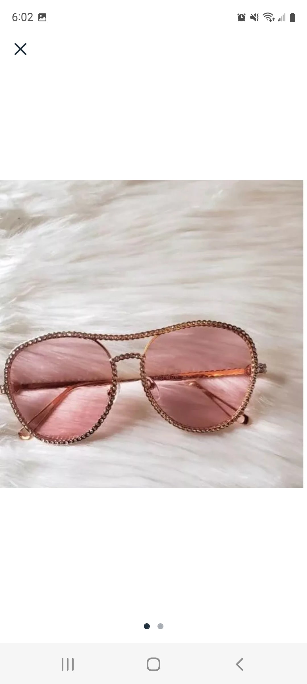 Pink aviator