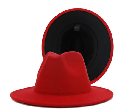 Two-Tone Fedora (Red)