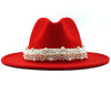 Red Jazz Pearl Fedora