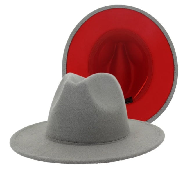 Two-Tone Fedora (Grey)