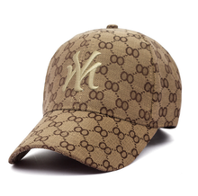 NY Tan Trucker Cap